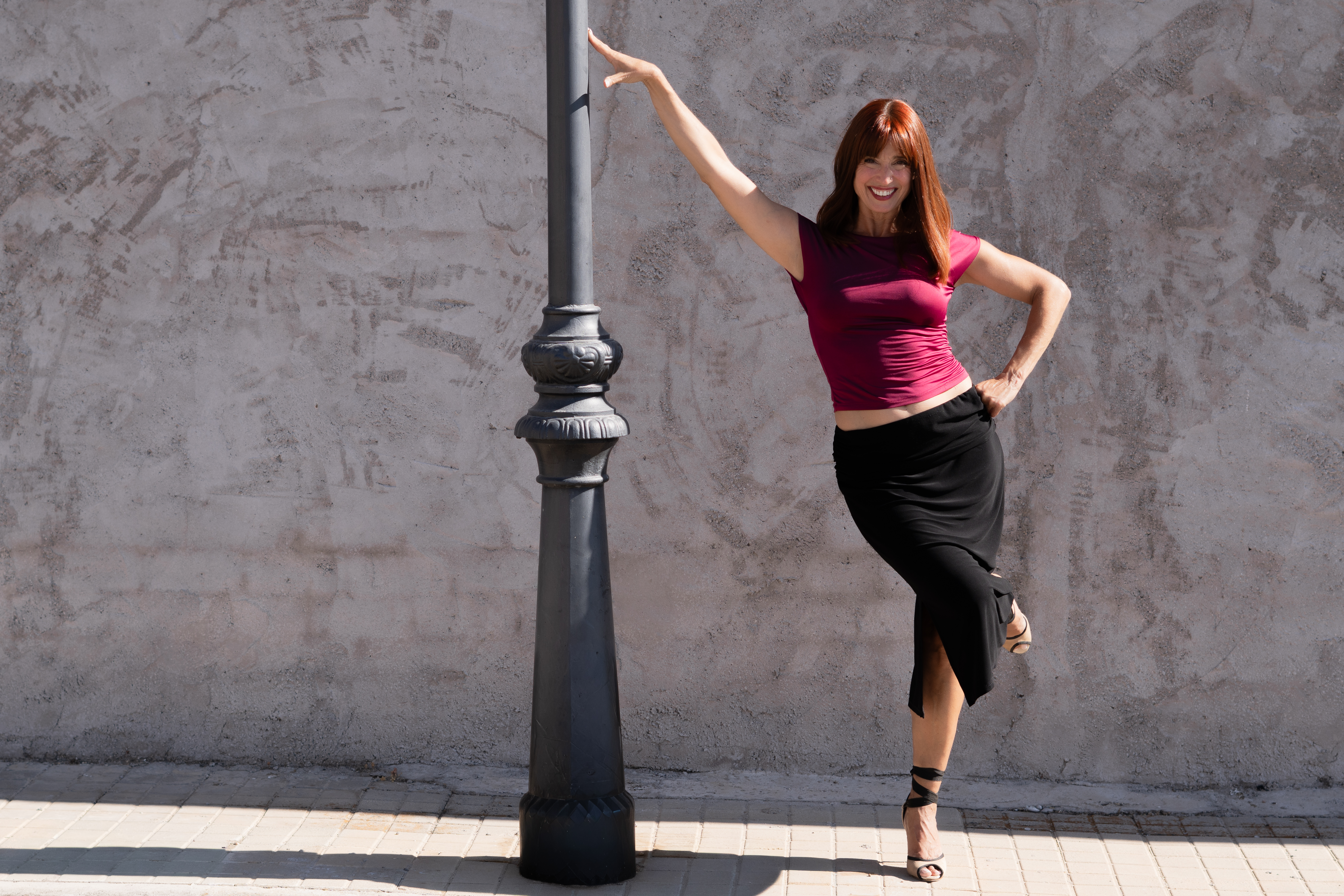 Natalia Vicente bailando tango